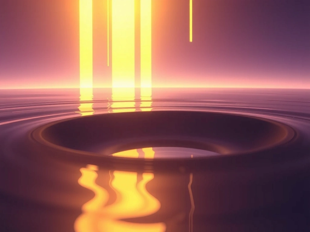 Abstract visualization of Aurum flow